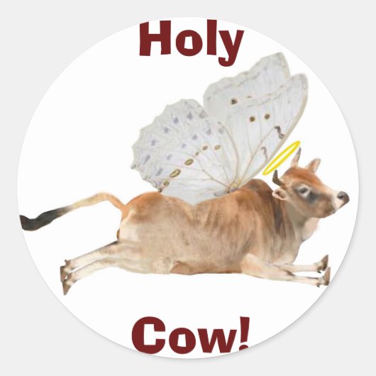 Umschlag Aufkleber der Heiligen Kuh (Vorderseite)