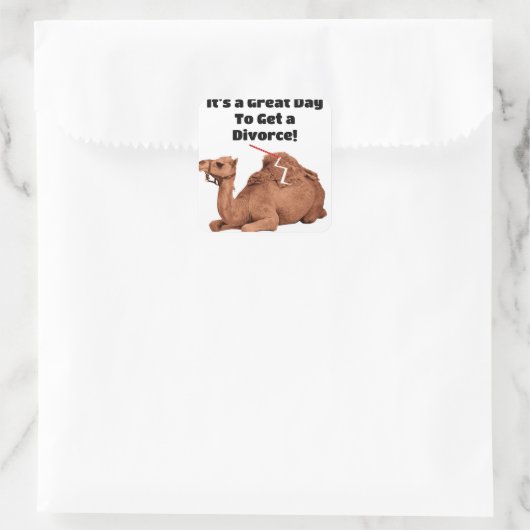 Umschlag Aufkleber der Scheidung (Tasche)