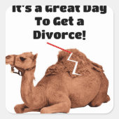 Umschlag Aufkleber der Scheidung (Vorderseite)