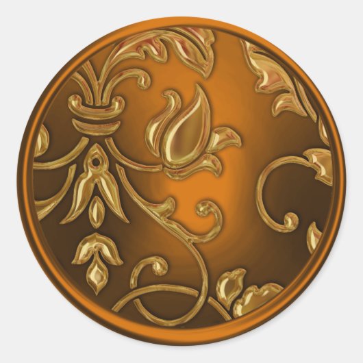 Umschlag Aufkleber für die Damaskus-Goldschicht un (Vorderseite)