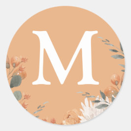 Umschlag Aufkleber für Hochzeiten von Wasserfarben