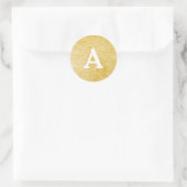 Umschlag Aufkleber für Personalisierte Monogramm, (Tasche)