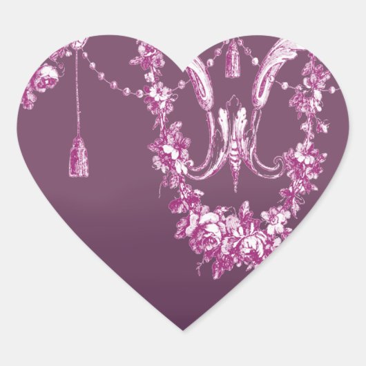 Umschlag Aufkleber Georgiana (Plum) (Vorderseite)