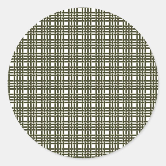 Umschlag Aufkleber - Olive Tweed (Vorderseite)