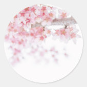 UMSCHLAG AUFKLEBER STICKER : CHERRY BLOSSOM (Vorderseite)