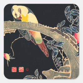 UMSCHLAG AUFKLEBER STICKER : JAPANISCHE WOODBLOCK