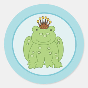 Umschlag Aufkleber von Froschprinzen / Topper 20