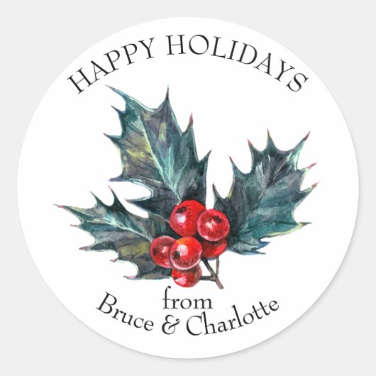 Umschlag Aufkleber von Holiday (Vorderseite)