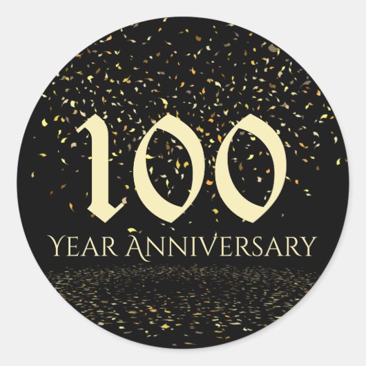 Umschlag Aufkleber zum 100-jährigen Jubiläum (Vorderseite)