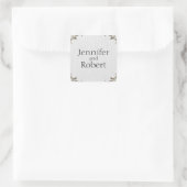 Umschlag Aufkleber zum Hochzeitstag (Tasche)