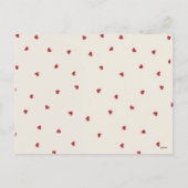 Umschlag Feiertagspostkarte (Rückseite)