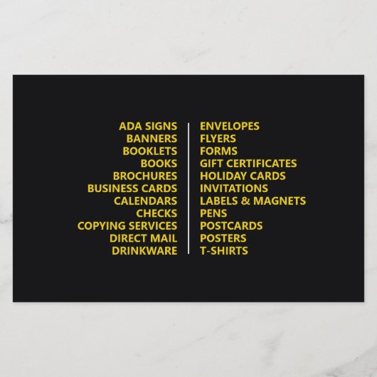 Umschlag Form einzigartig Flyer (Hinten)