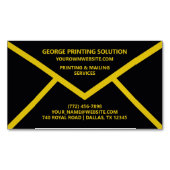 Umschlag Form einzigartig Magnetische Visitenkarte (Vorderseite)