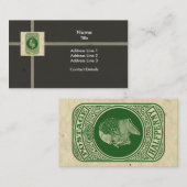Umschlag-Porto-Briefmarke König-Edward VII Visitenkarte (Vorne/Hinten)