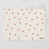 Umschlag Postkarte (Rückseite)