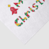 Umschlag Seidenpapier (Ausschnitt)