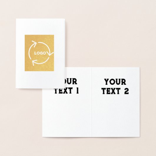 Umschlag Typ Premium Kraft Foil Card Folienkarte (Anzeige)