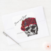 Umschlagaufkleber Quadratischer Aufkleber (Umschlag)