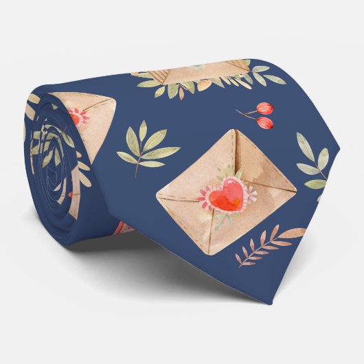 Umschläge mit Herz Krawatte (Gerollt)