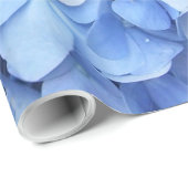 Umschlagpapier - Blue Hydrangea Geschenkpapier (Rolleneckpunkt)