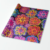 Umschlagpapier - Blume 01 Geschenkpapier (Ungerollt)