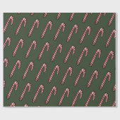 Umschlagpapier, Candy Cane Geschenkpapier (Flach)