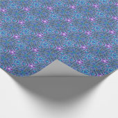 Umschlagpapier - Feenhuhn Geschenkpapier (Ecke)