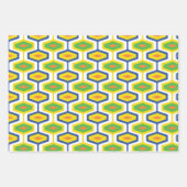 Umschlagpapier - Flachblatt-Set 3 Grünbuch Geschenkpapier Set (Vorderseite 3)