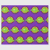 Umschlagpapier - Frank-On-Lila Geschenkpapier (Flach)