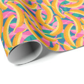 Umschlagpapier für Baby und Kinder im Retro-Stil. Geschenkpapier (Rolleneckpunkt)