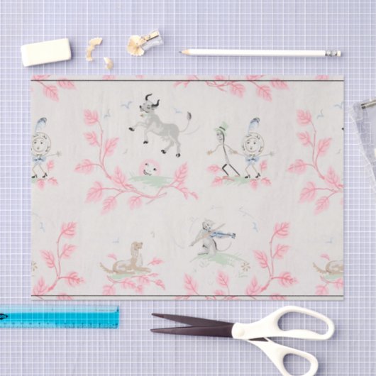 Umschlagpapier für Babydusche Seidenpapier (Handwerk)