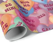 Umschlagpapier für das Hörgeräusch Geschenkpapier (Rolleneckpunkt)