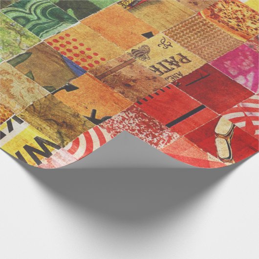 Umschlagpapier für Dekodierung oder Collage von Mö Geschenkpapier (Ecke)