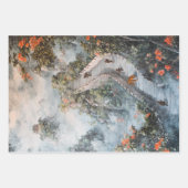 Umschlagpapier für die entkoppelte Chinoiserie Ins Geschenkpapier Set (Vorderseite 3)