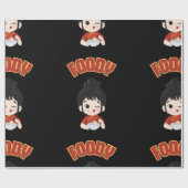 Umschlagpapier für Feinschmecker Geschenkpapier (Flach)