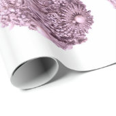 Umschlagpapier für gefrorene rosafarbene Ziergegen Geschenkpapier (Rolleneckpunkt)