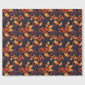 Umschlagpapier für Herbstlaub Berries & Branchen Geschenkpapier (Flach)