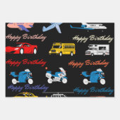 Umschlagpapier für Kinder Geschenkpapier Set (Vorderseite 3)