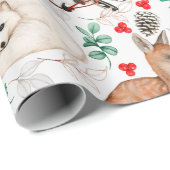 Umschlagpapier für kostbare Waldkritter Geschenkpapier (Rolleneckpunkt)