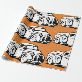 Umschlagpapier für Lieferwagen in landwirtschaftli Geschenkpapier (Ungerollt)