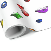 Umschlagpapier für mehrere Kletterhalterungen Geschenkpapier (Rolleneckpunkt)