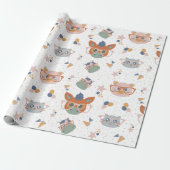 Umschlagpapier für niedliches Party landwirtschaft Geschenkpapier (Ungerollt)