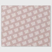 Umschlagpapier für rosafarbene Firmenlogos Geschenkpapier (Flach)