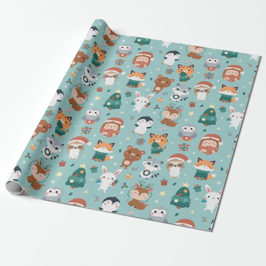 Umschlagpapier für schöne Tiere Geschenkpapier (Ungerollt)