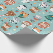 Umschlagpapier für schöne Tiere Geschenkpapier (Ecke)