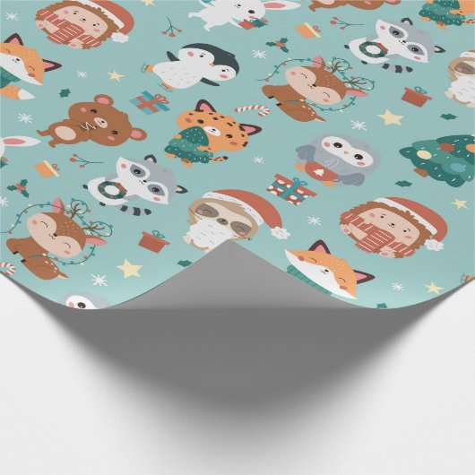 Umschlagpapier für schöne Tiere Geschenkpapier (Ecke)