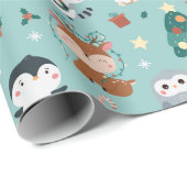 Umschlagpapier für schöne Tiere Geschenkpapier (Rolleneckpunkt)