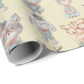 Umschlagpapier für schöne Tiere Geschenkpapier (Rolleneckpunkt)