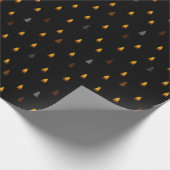 Umschlagpapier für Weihnachten und Neujahr. Geschenkpapier (Ecke)