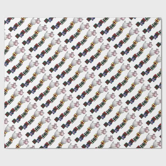 Umschlagpapier, Gabbi Ziegengeschenke Geschenkpapier (Flach)